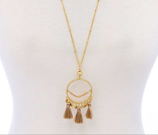 Modern Fashion Cute Tassel Pendant Necklace