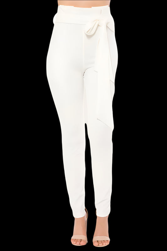 High Waist Fashion Skinny Pants