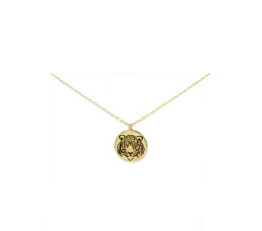 18k Gold Rhodium Dipped Respect Necklace